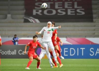 آمار ملاقات دو تیم فوتبال زنان ایران و چین
