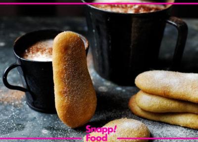 طرز تهیه بیسکویت لیدی فینگر خانگی با سرعتی بالا و شیوه پختی آسان طرز تهیه بیسکویت لیدی فینگر خانگی